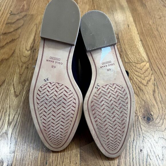 NWOT‎ Cole Haan Grand 360 Rayna Black Suede Wedge Bootie 6B - Picture 9 of 9